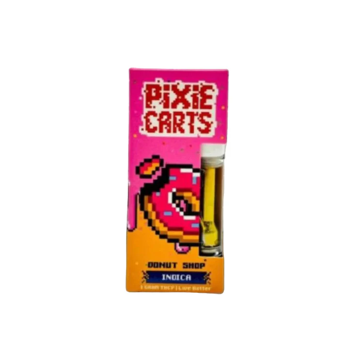 Pixie Carts 1G Live Badder THC-P Cartridge – Donut Shop