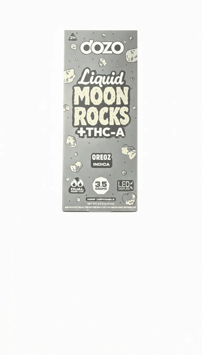 Dozo - Liquid Moon Rocks Disposable THCA 3.5 Grams - oreoz
