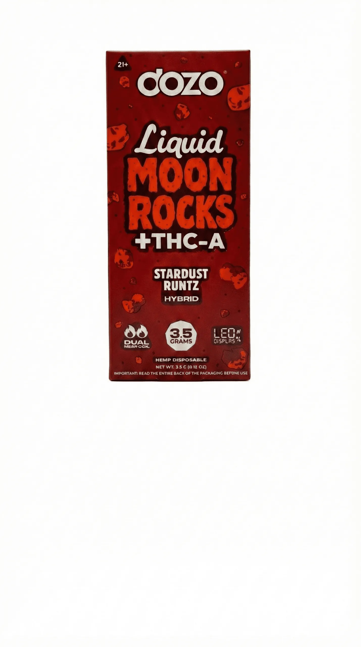 Dozo - Liquid Moon Rocks Disposable THCA 3.5 Grams - stardust runtz