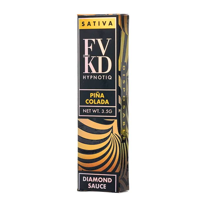 FVKD Hypnotiq Diamond Sauce Disposable 3.5G HHC THCp THCa Piña Colada Sativa