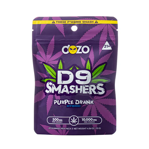 Delta 9 Smasher 10000mg Gummies By Dozo