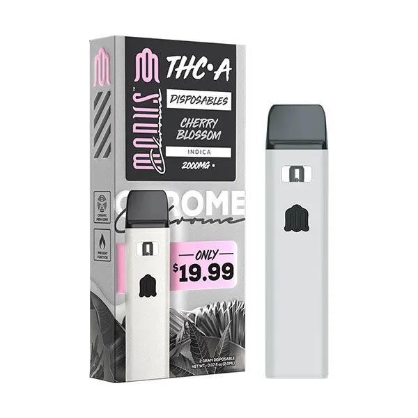 Modus Chrome THCA Disposable 2G Cherry Blossom Indica 2000mg
