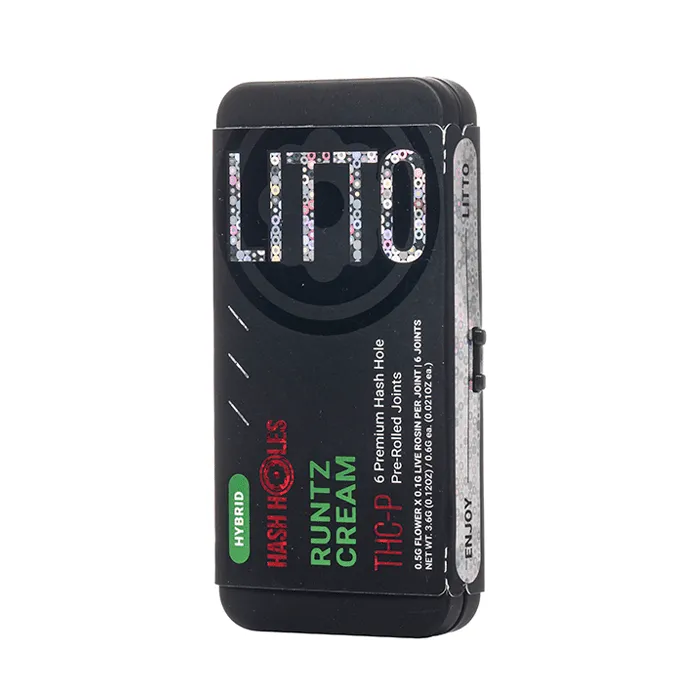 LITTO Hash Holes THC-P Pre Rolls 3.6G Runtz Cream Hybrid