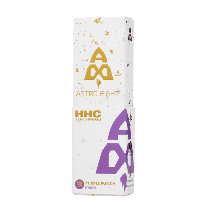 Astro Eight HHC Disposable Vape Pen 2.2G purple punch