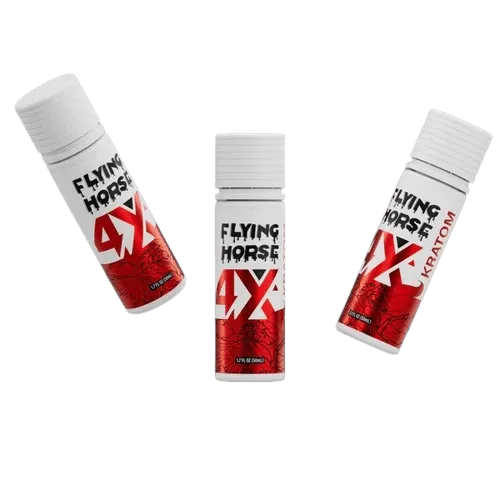 Flying Horse 4x kratom shot 12ct/bx
