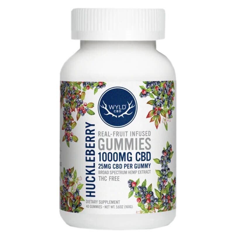 CBD Gummies - Huckleberry - Wyld CBD - Image 4