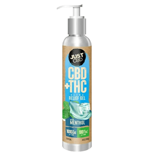Just CBD CBD+THC Ultra Relief Gel with Menthol 1000mg