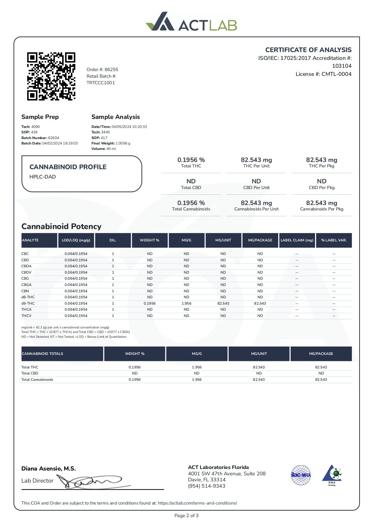 Tillmans Tranquils Treats' - THC Cookie Chocolate Chunk – 100mg - Image 3