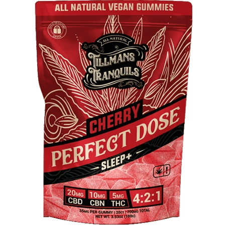 Tillman Tranquils CBD Sleep Gummies With THC Cherry