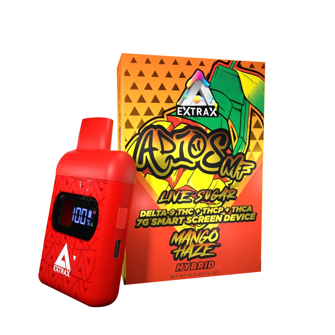Delta Extrax 7G Adiós MF Blend Disposable - Mango Haze (Hybrid)