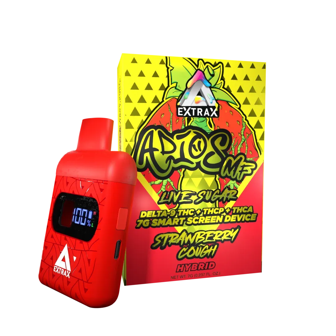 Delta Extrax 7G Adiós MF Blend Disposable - Strawberry Cough (Hybrid)