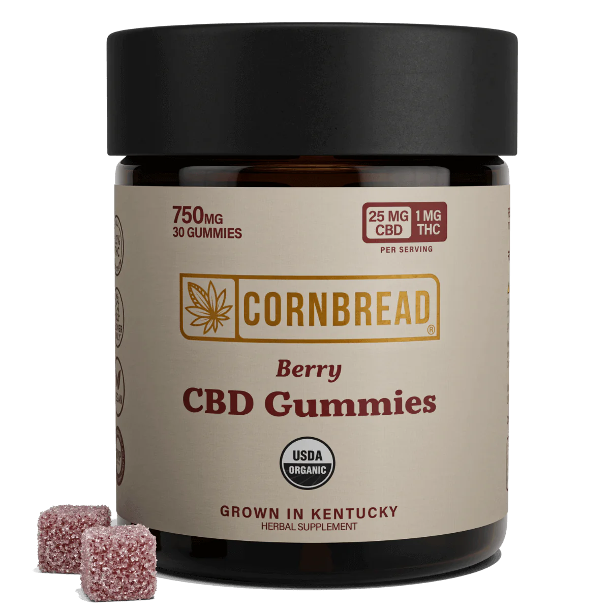 Cornbread Berry CBD Gummies 750mg new