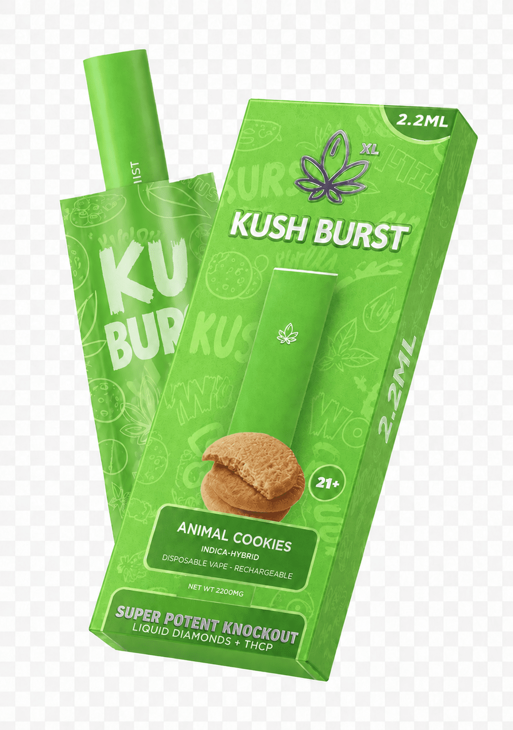 Kush Burst Disposable Vape Multiple Strains - 2.2ml - Image 8