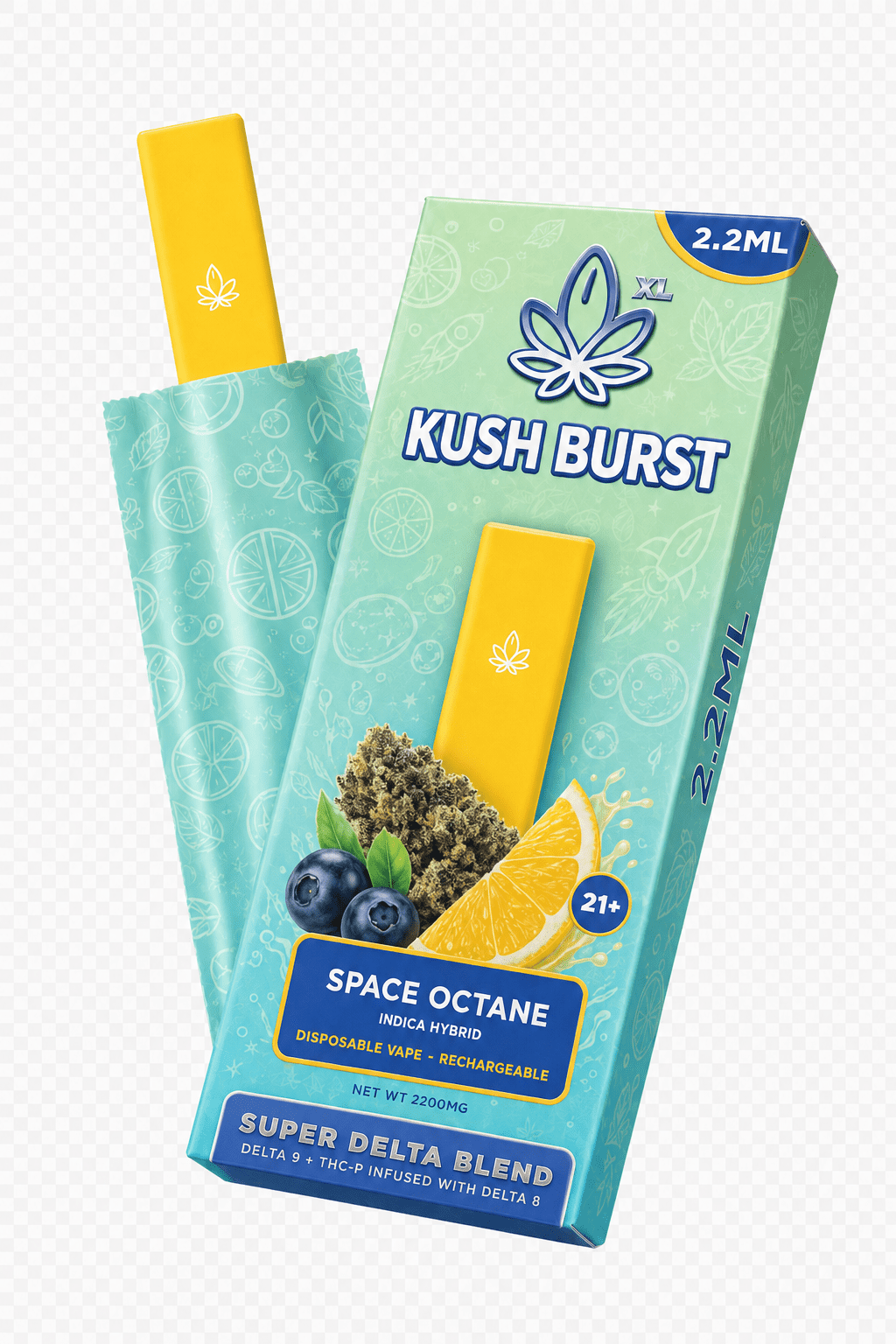 Kush Burst Disposable Vape Multiple Strains - 2.2ml - Image 7
