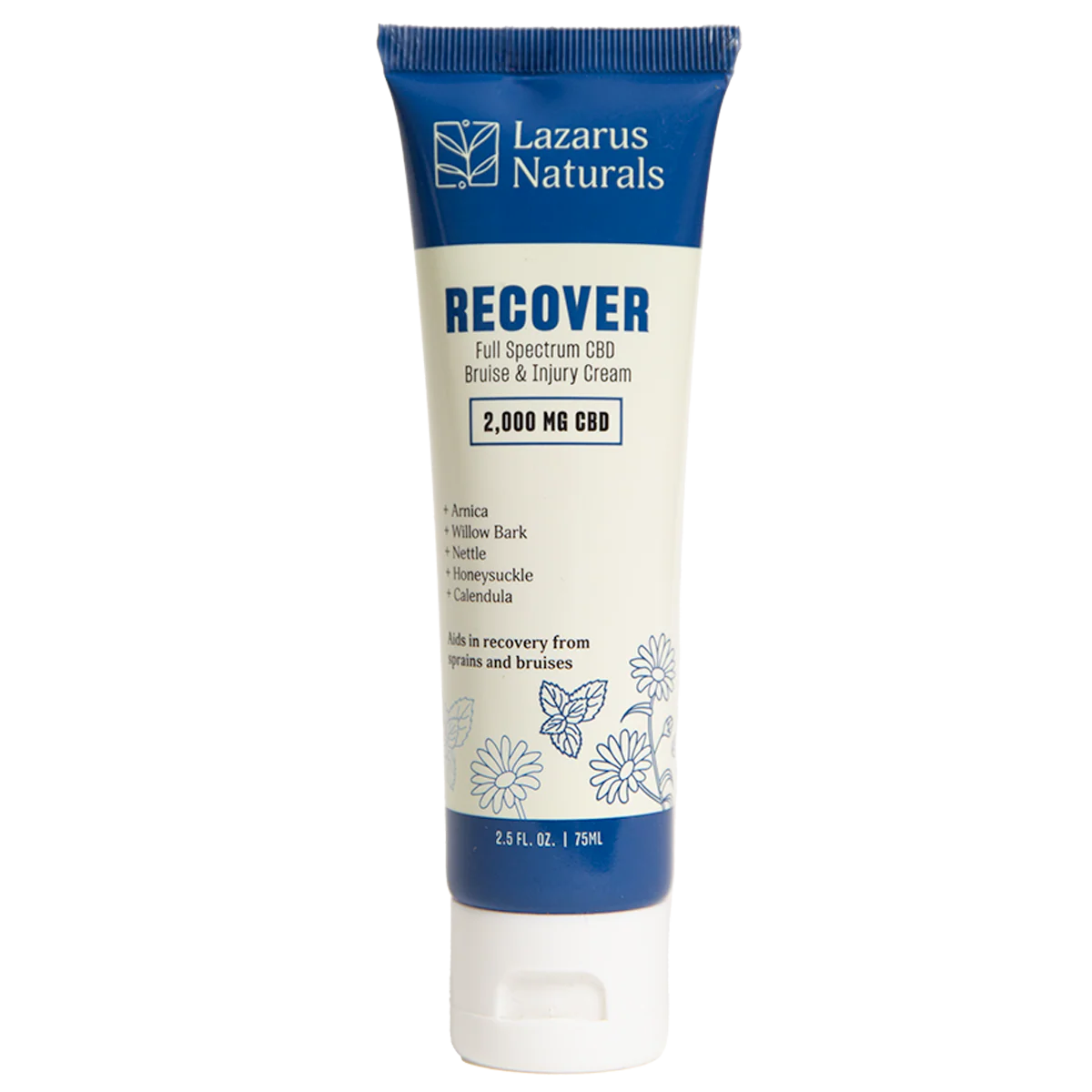 Lazarus Naturals Bruise & Injury Cream | 2000mg Full Spectrum CBD – 2.5oz