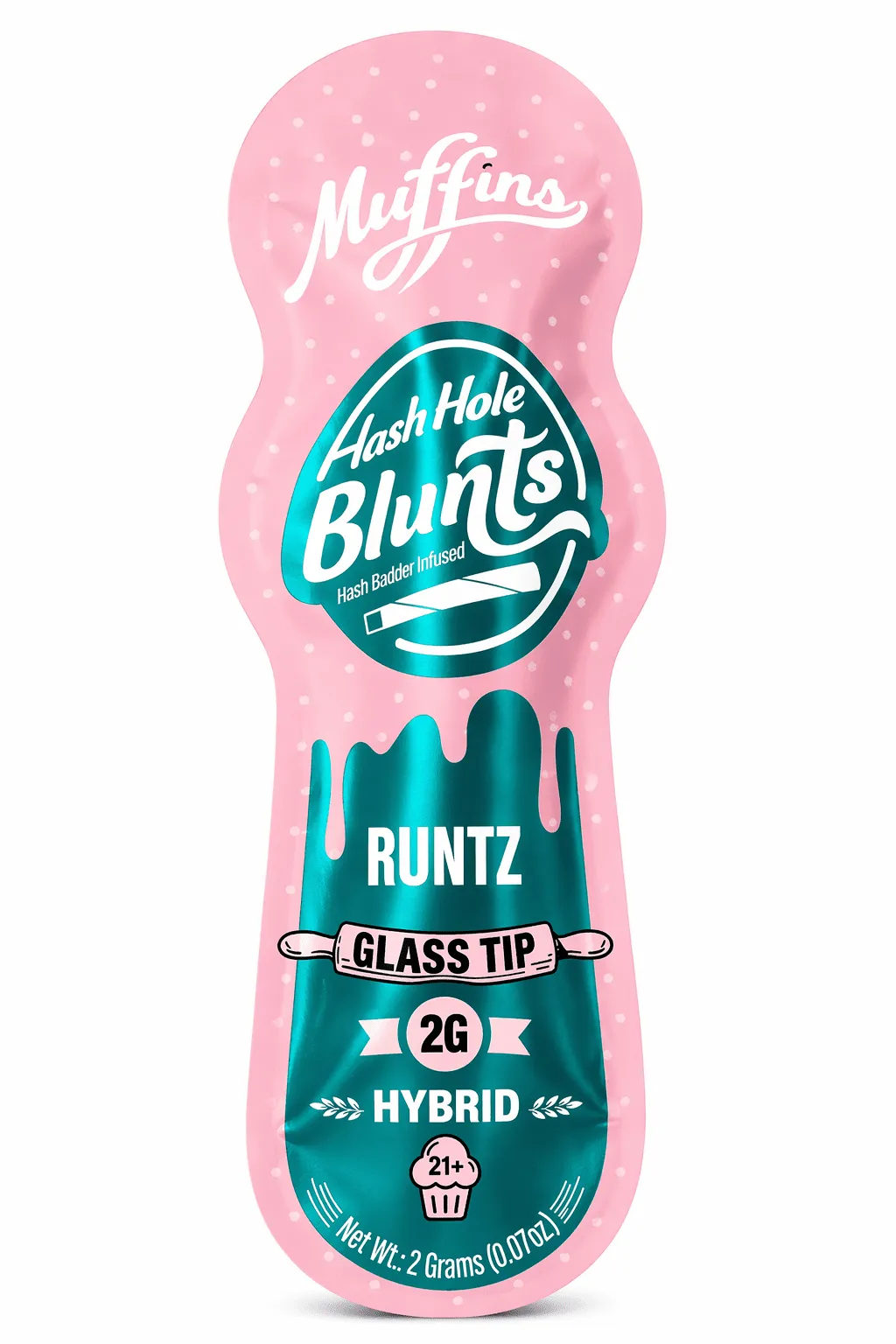 Muffins - Hash Hole Blunts - THCP | CBDA | CBGA - runtz - 2G