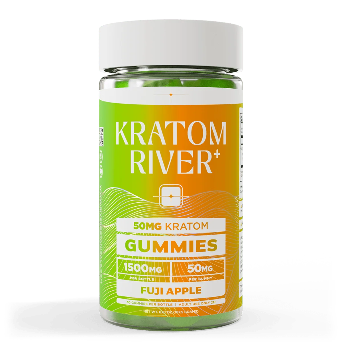 CANNA RIVER Kratom Gummies Multiple Flavors Available 1500MG | 30 Gummies - Image 4