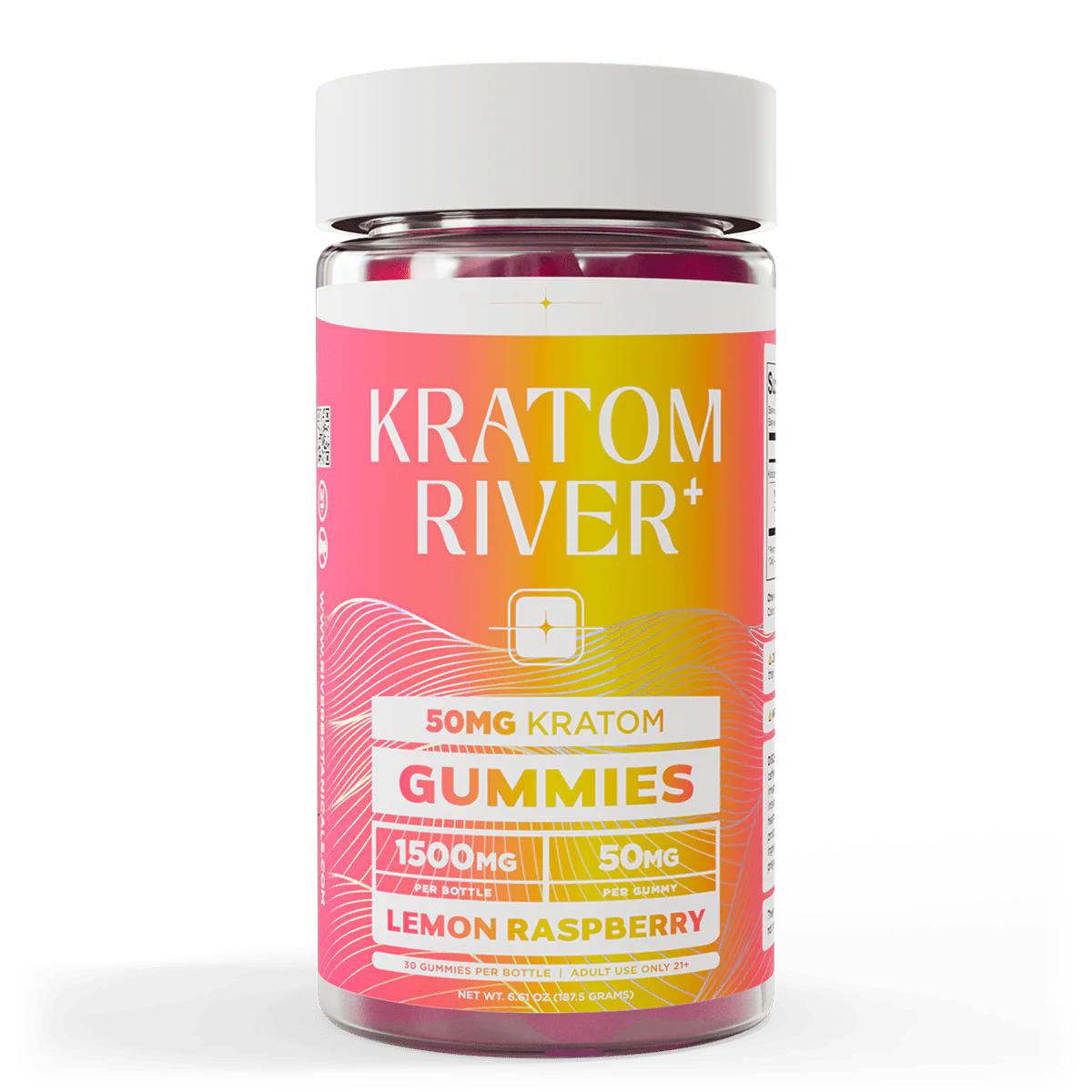 CANNA RIVER Kratom Gummies Multiple Flavors Available 1500MG | 30 Gummies - Image 3
