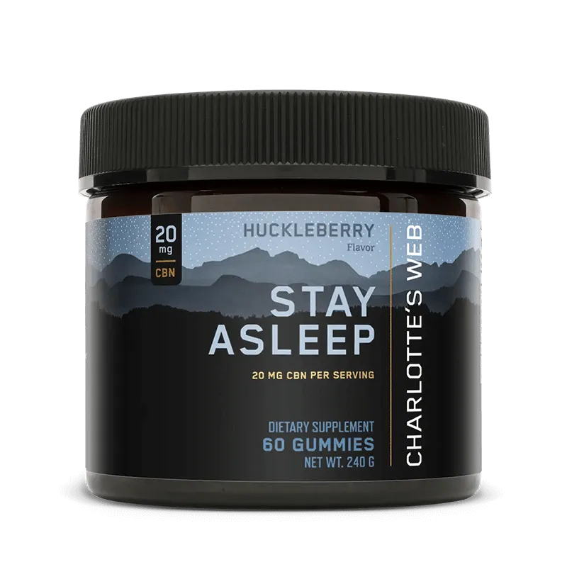 Charlotte's Web - CBN Gummies for Sleep - Huckleberry - 60 Count