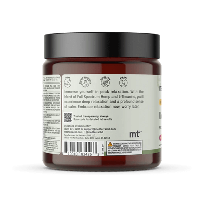 Unwind CBD + THC Gummies - Assorted Flavors - Medterra - Image 2