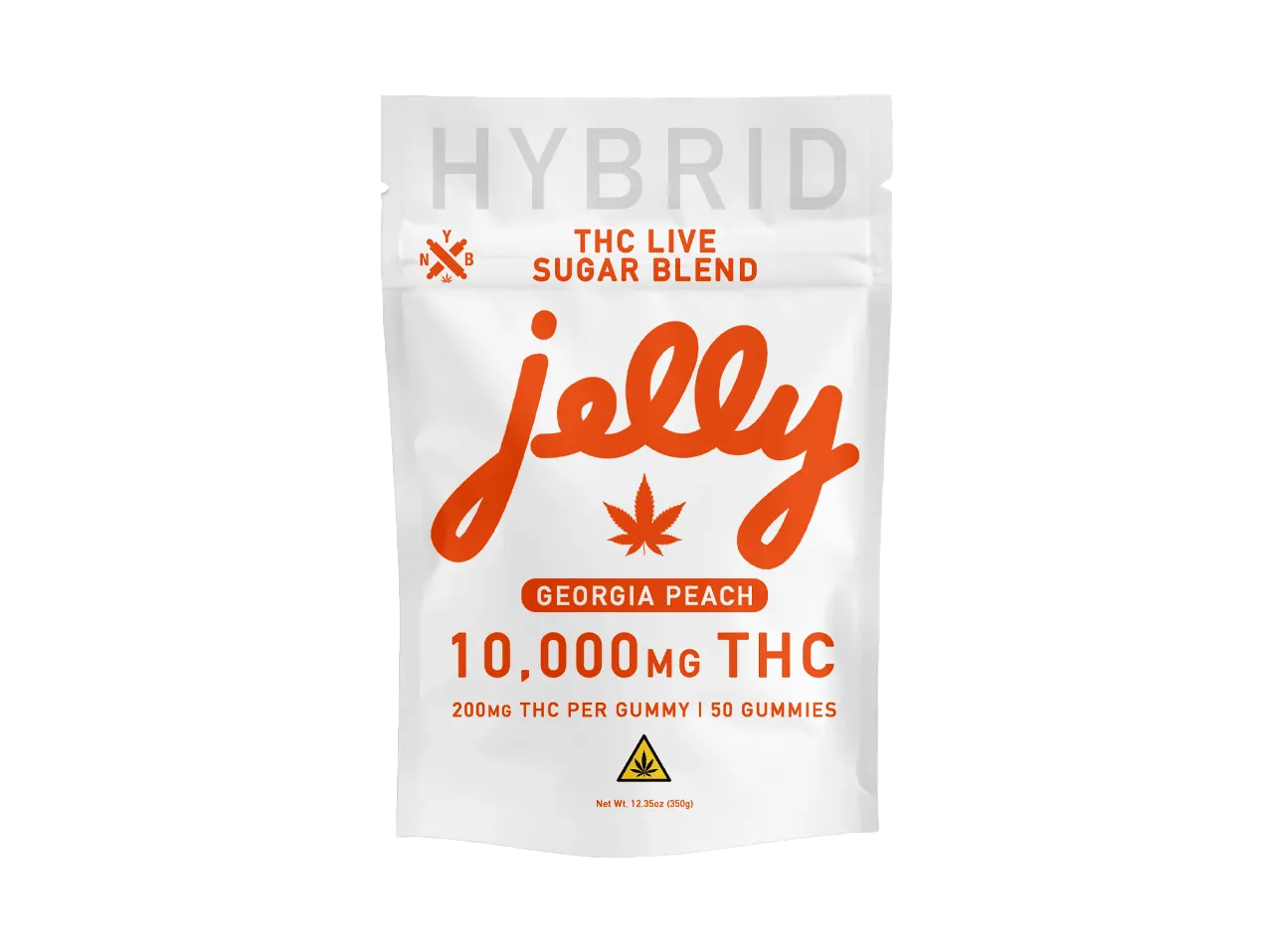 Jelly Live Sugar Blend THC- Gummies Georgia Peach