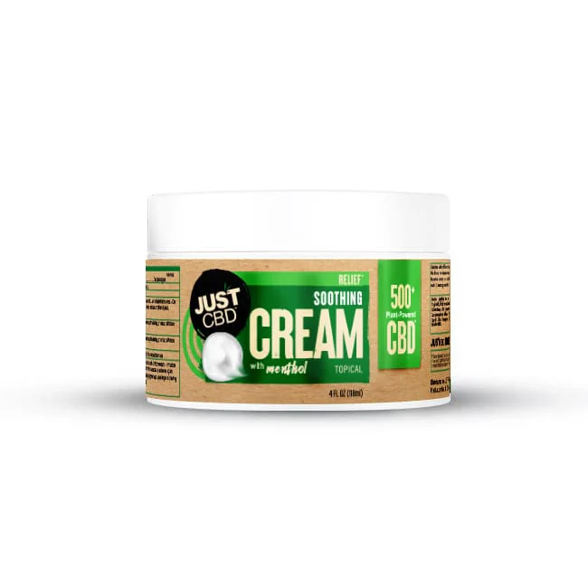 Just Cbd CBD Relief Cream with Menthol