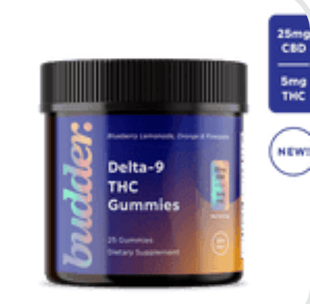 Joy Organics Budder Delta 9 THC Gummies (Assorted) Beach Buzz - 5mg