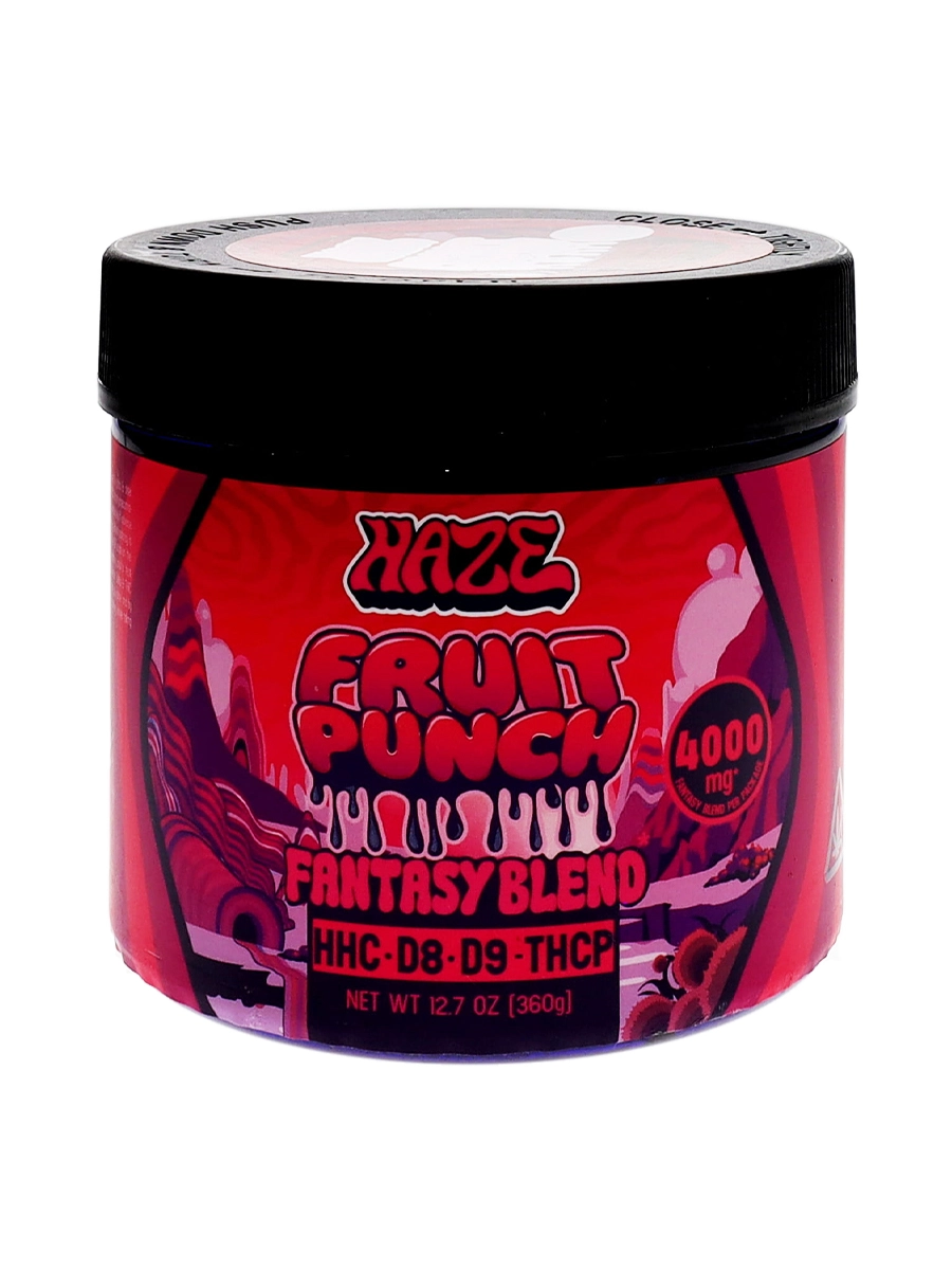 Haze Fantasy Blend Gummies Fruit Punch – Hybrid 4000mg