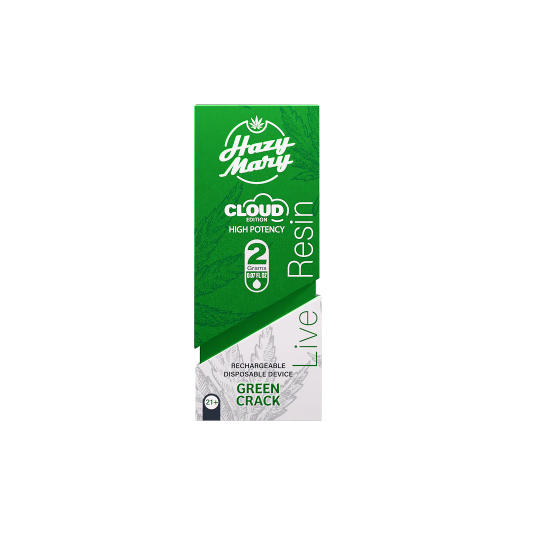 Hazy Mary 2Grams Live Resin Cloud Edition Disposable Vape - Image 3