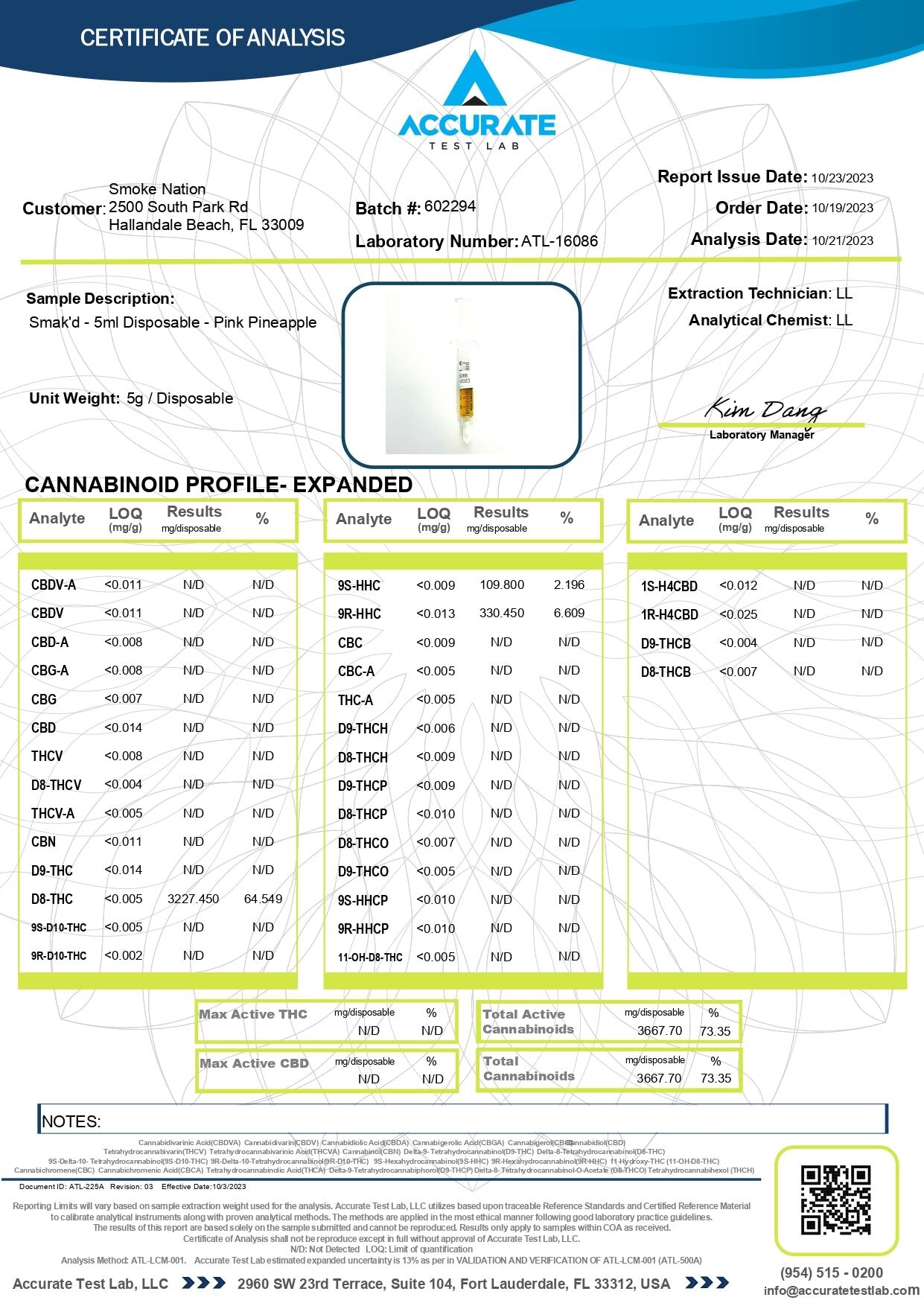 TKO Smak'd Exotic Blend Disposable THC Vape I 5ML - Image 6