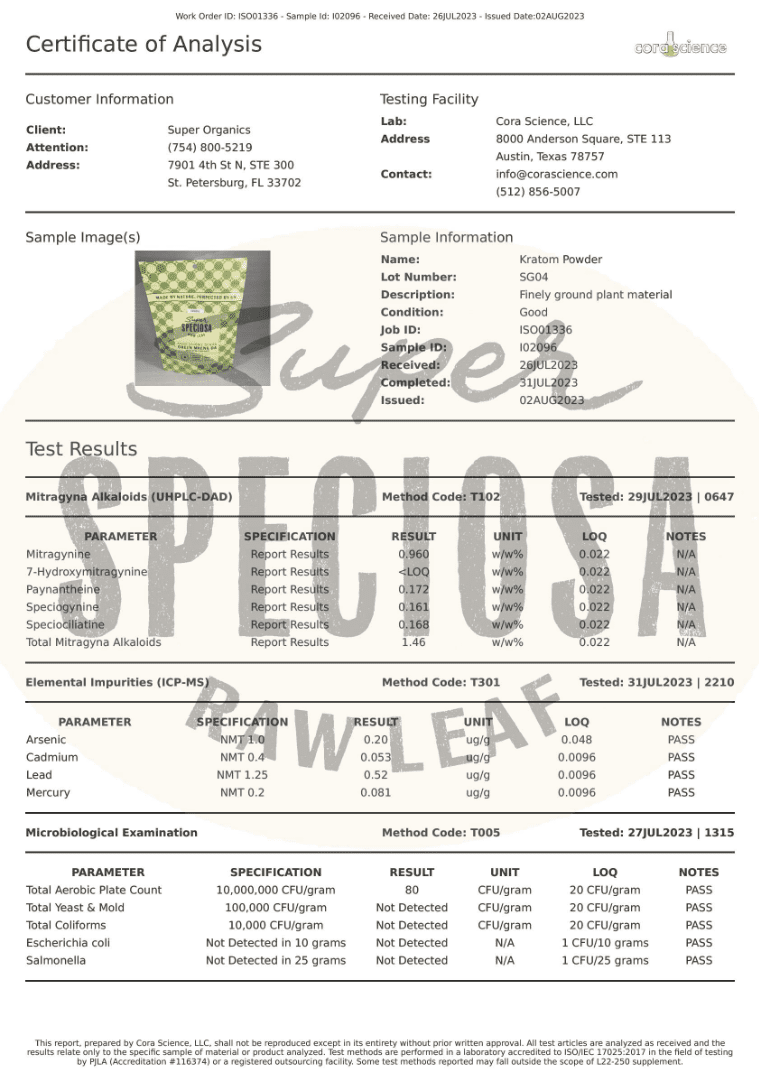 Sour Gummy Spark Flavored Kratom Powder - Image 6
