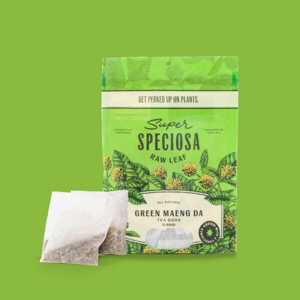 Green Maeng Da Kratom Tea Bags - Image 2