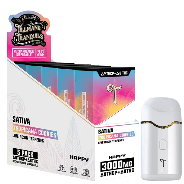 Tillmans Tranquils Disposable Vape – 3g THCp + D8