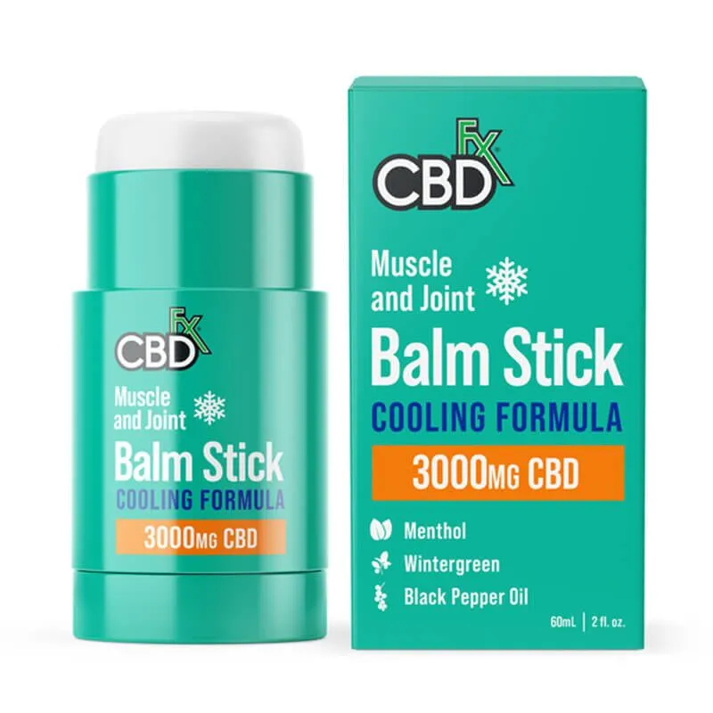 Muscle & Joint CBD Balm Stick - Cooling Formula - CBDfx - Image 2