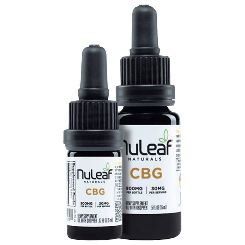 CBG Oil Tincture - NuLeaf Naturals