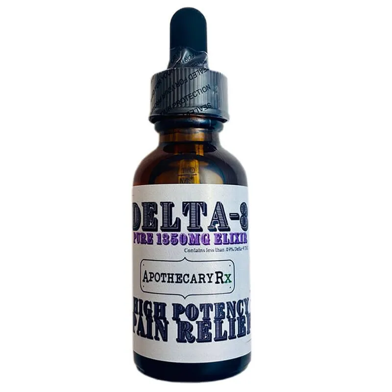 High-Potency Delta 8 THC Oil Tincture - Apothecary Rx - Image 3