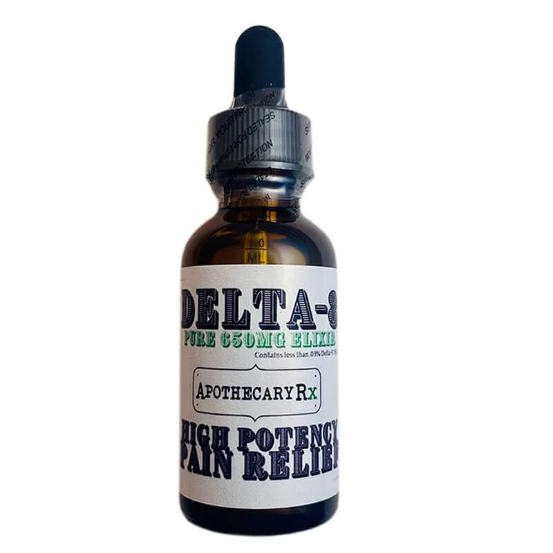 High-Potency Delta 8 THC Oil Tincture - Apothecary Rx - Image 2