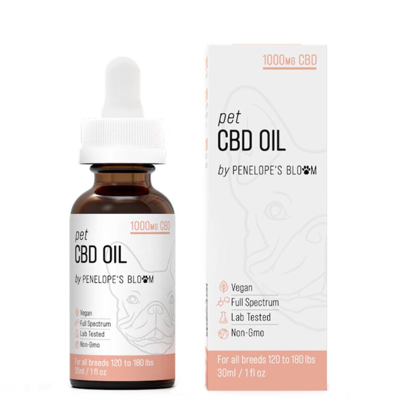 Penelope's Bloom - CBD Pet Tincture - Full Spectrum Oil - 1000mg
