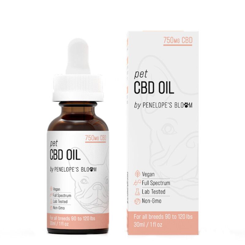 Penelope's Bloom - CBD Pet Tincture - Full Spectrum Oil - 750mg