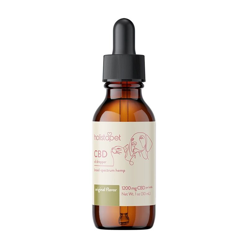 Holistapet - CBD Pet Tincture - Original Flavor - 1200mg