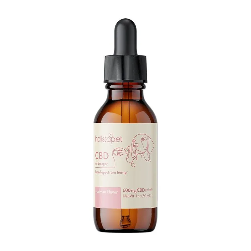 Holistapet - CBD Pet Tincture - Salmon Flavor - 600mg