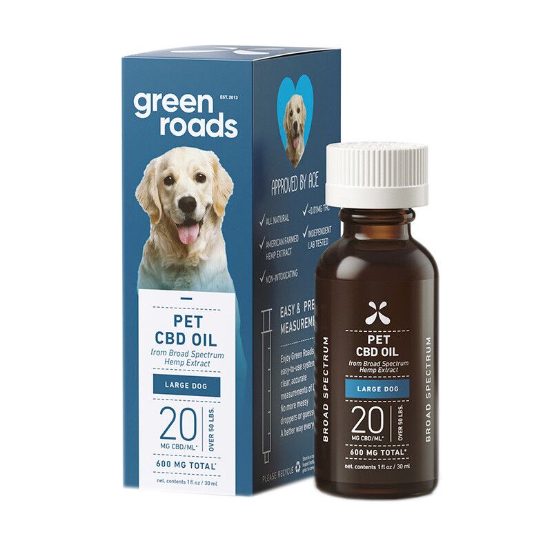 Large Dog CBD Pet Tincture - Green Roads