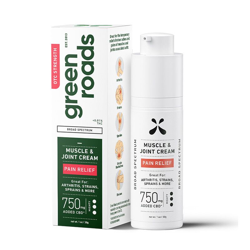 Muscle & Joint CBD Cream for Pain Relief - Green Roads - Image 2