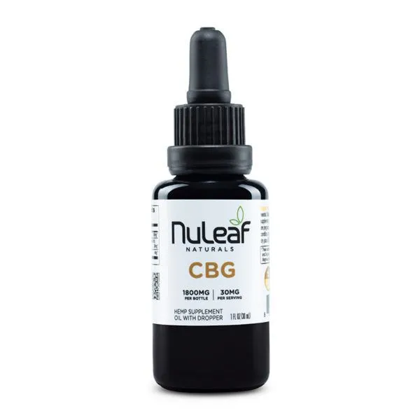 CBG Oil Tincture - NuLeaf Naturals - Image 4