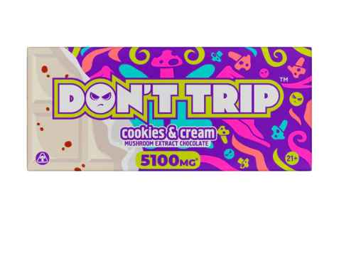 DOZO Don't Trip Mushroom Extract Chocolate - 5100MG - Image 2
