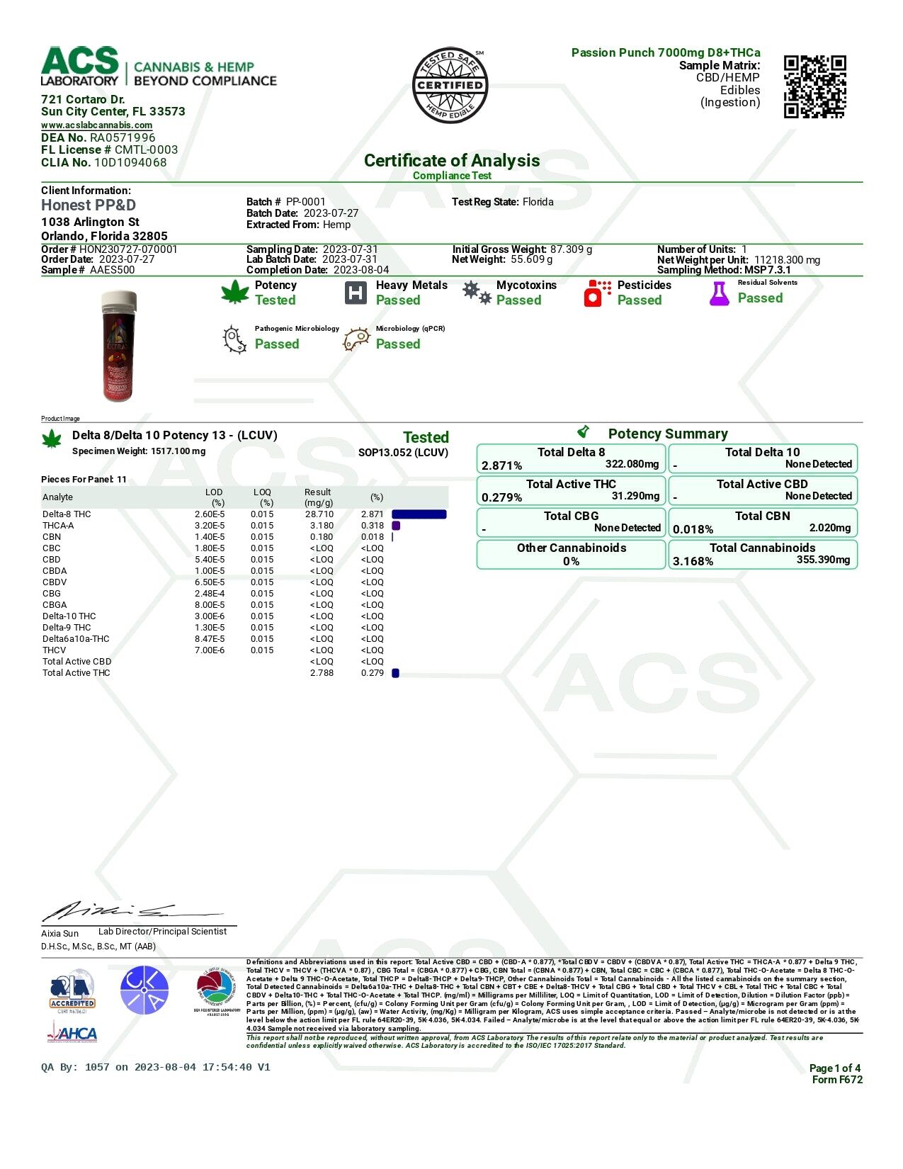 Delta Extrax 7000mg Adiós Blend Gummies - Image 10