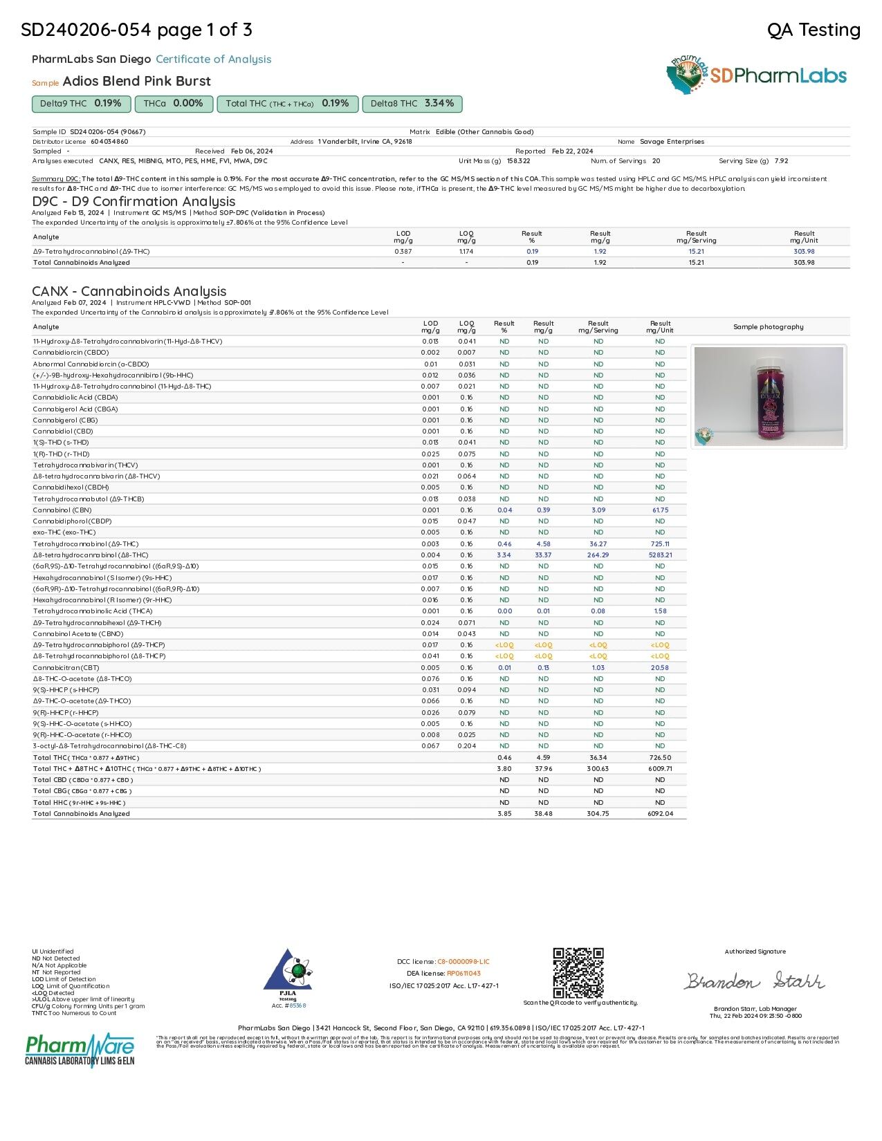 Delta Extrax 7000mg Adiós Blend Gummies - Image 14