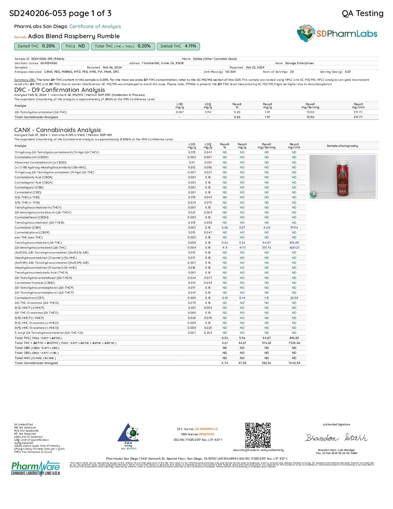 Delta Extrax 7000mg Adiós Blend Gummies - Image 21