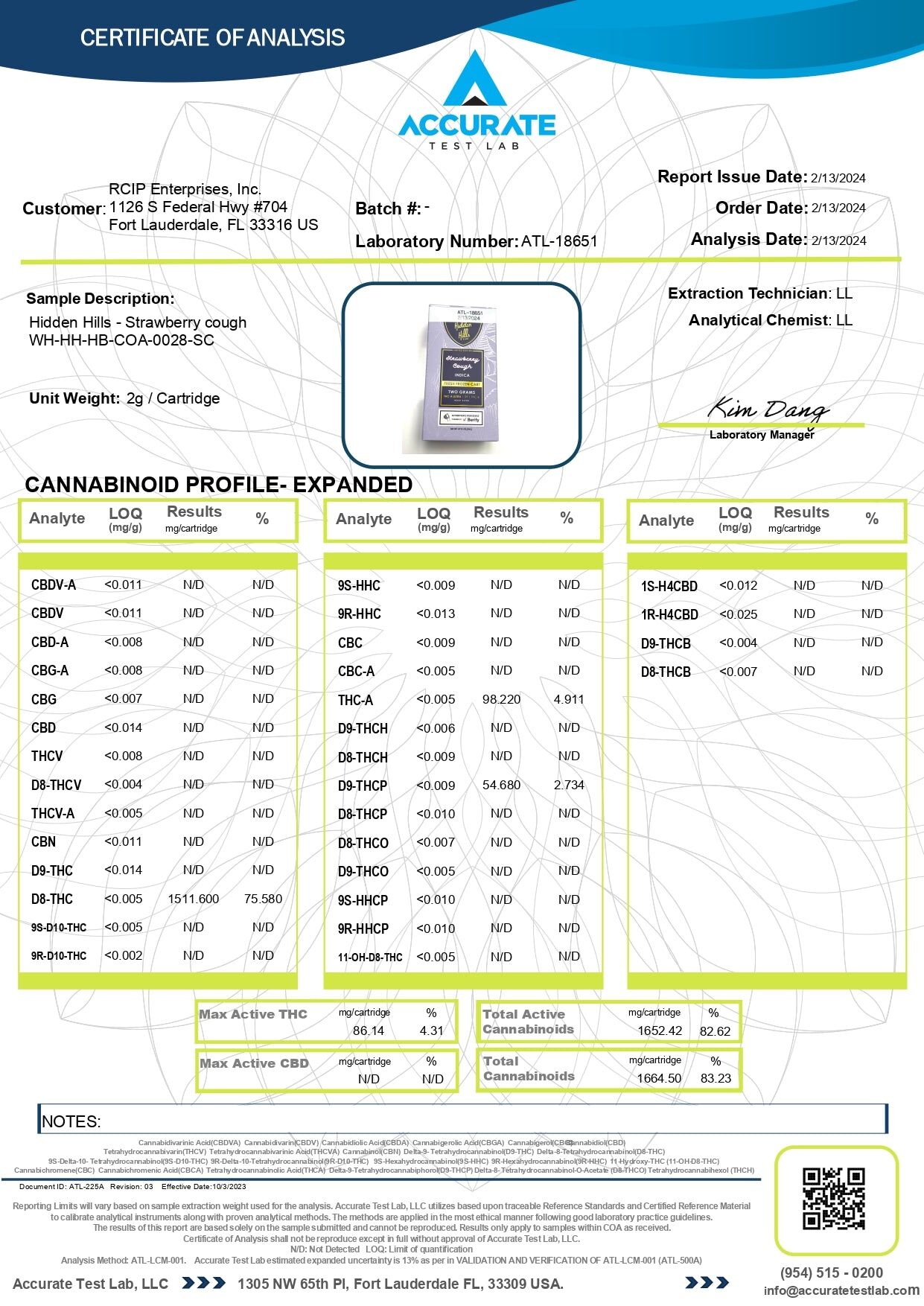 Hidden Hills Fresh Frozen Cart - 2g Cartridge Heady Blend - Image 10