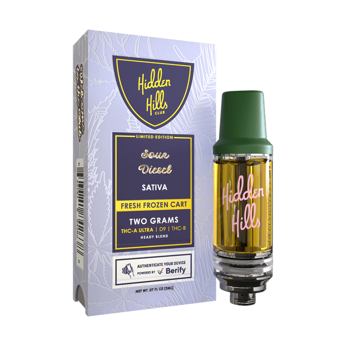 Hidden Hills Fresh Frozen Cart - 2g Cartridge Heady Blend